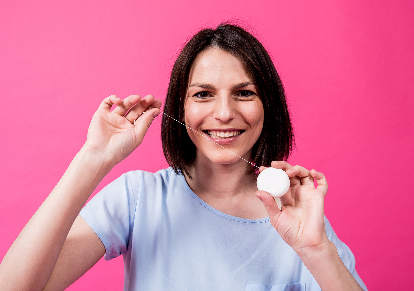 Flossing Reaches All Surfaces Of Teeth